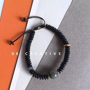 Lover's Bracelet pair original design coconut hand woven bracelet